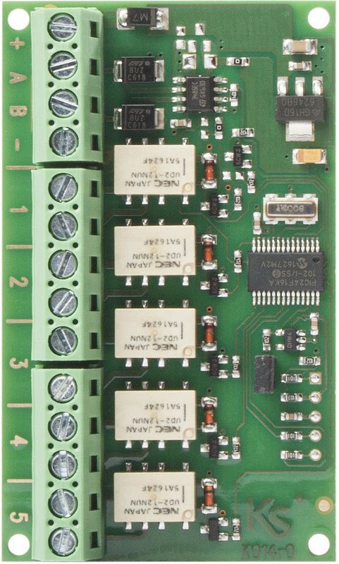 Expansionskort auxi 5 reläutgångar