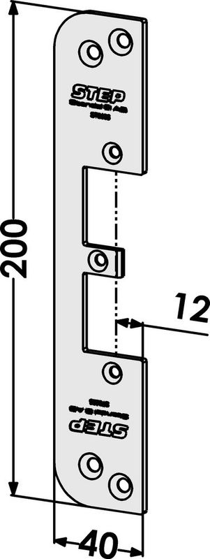 Monteringsstolpe ST9506 plan