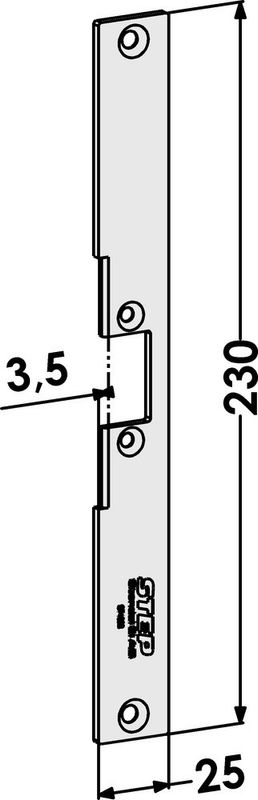 Monteringsstolpe ST4068 plan