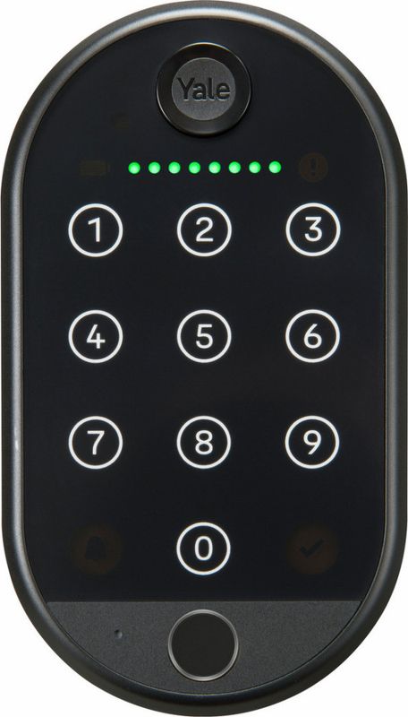 Manöverpanel Smart Keypad 2 fingeravtryck svart