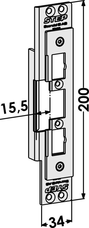 Monteringsstolpe ST4036