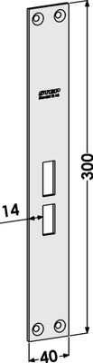 Slutbleck ST801 plan höger/vänster