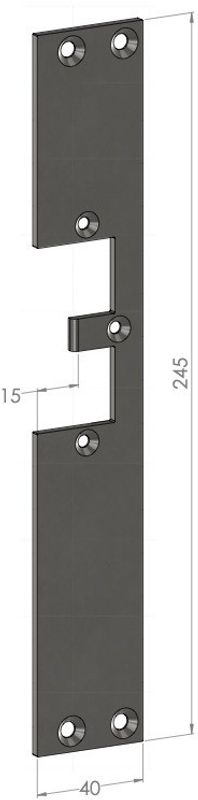 Monteringsstolpe SC31V-15