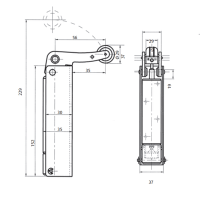 Dörrtillslutare ASSA ABLOY 1500 nickel