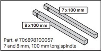 Tryckespinne Yale 7x100mm/8X100mm