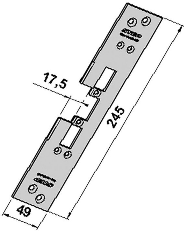 Monteringsstolpe ST6575