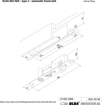 Karmregel automatisk 602 HZA typ 2