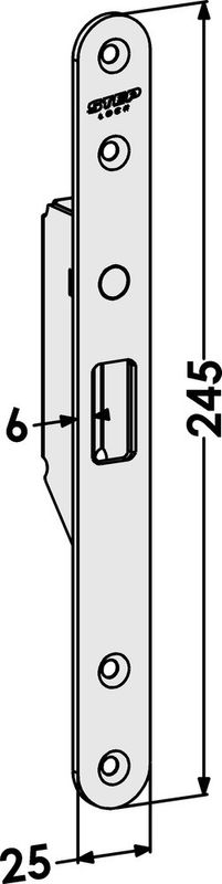 Säkerhetsslutbleck ST9011-6