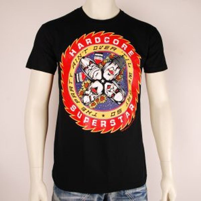 Hardcore Superstar T-Shirt Party ain´t over, til i say so  Rock and roll over
