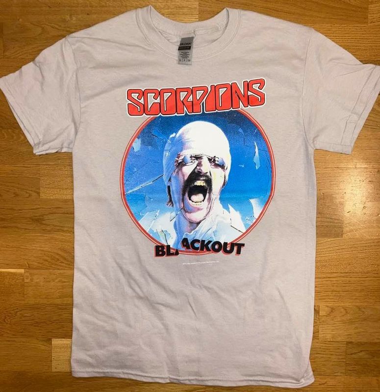 Scorpions Ice Whirt T-Shirt Blackout