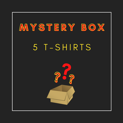 MYSTERY BOX 5 T-SHIRTS