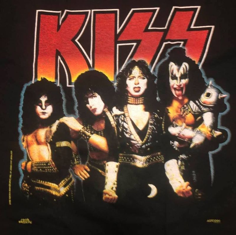 KISS T-Shirt Gruppbild 82 med Vinnie Vincent