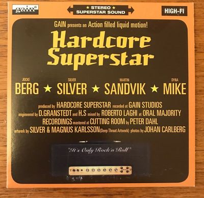 Hardcore Superstar CD promo "It's Only Rock 'n' Roll"