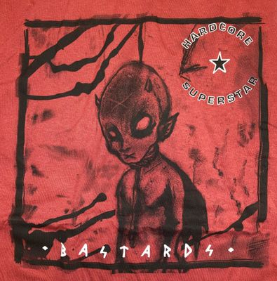 Hardcore Superstar " Bastards " Red T-Shirt
