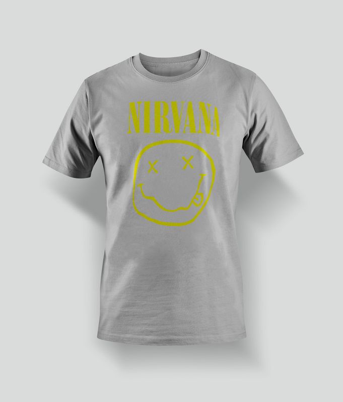 Nirvana T-Shirt Smiley face