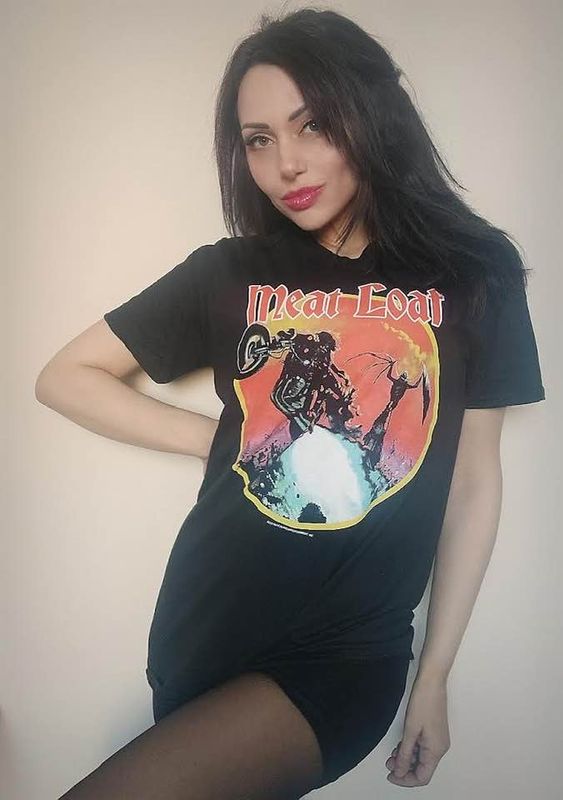 MEAT LOAF " Bat Out Of Hell " T-Shirt