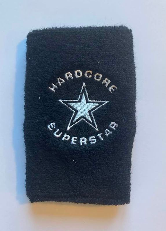 Hardcore Superstar Svettband Blå brodyr