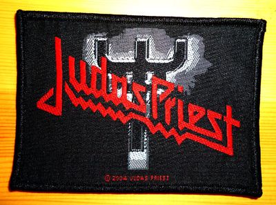 Judas Priest Tygmärke Logo och kors