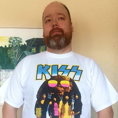 KISS " Hot in the shade " T-shirt