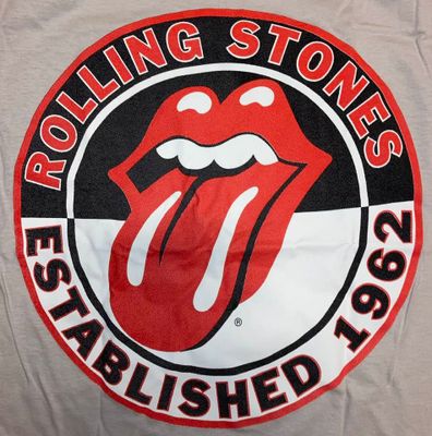 Rolling Stones "Est:62" black