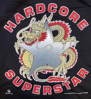 Hardcore Superstar " Dragon and star " T-Shirt Black