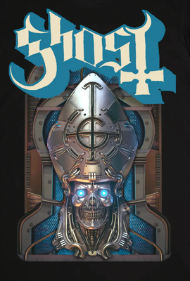 Ghost T-Shirt Robot