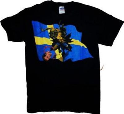 Iron Maiden T-Shirt Eddie Fotboll Sverige