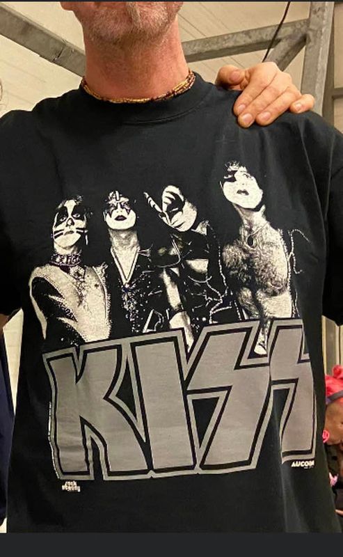 KISS T-Shirt Gruppbild promo 76