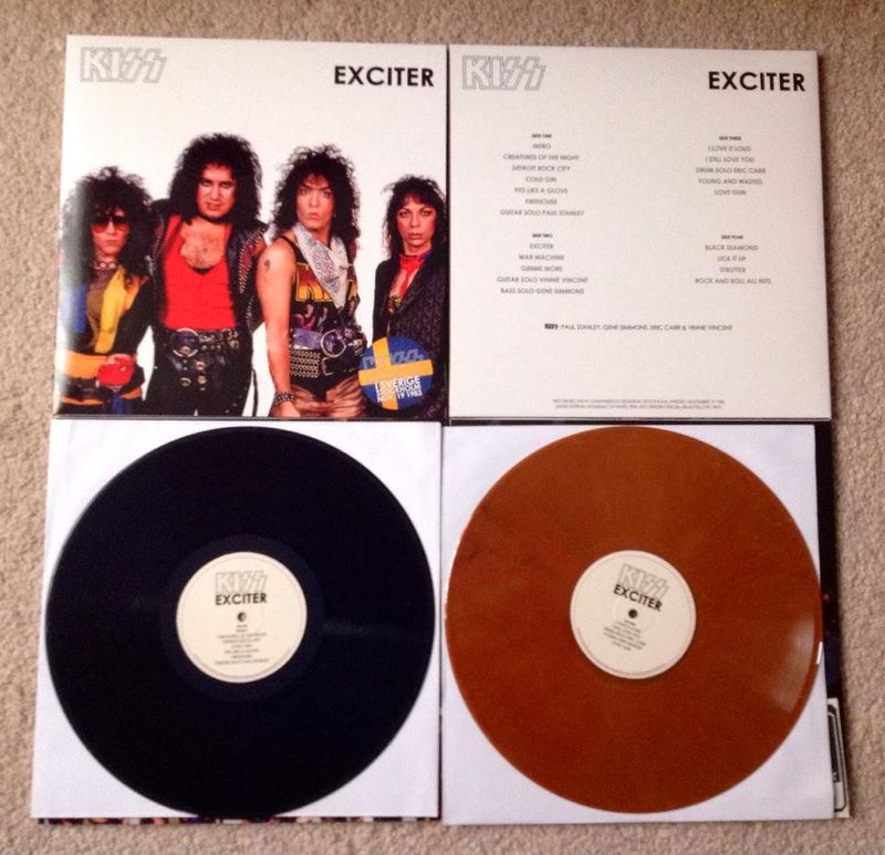 KISS Vinyl "EXCITER" STOCKHOLM´83