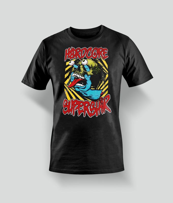 Hardcore Superstar T-Shirt Blå hand