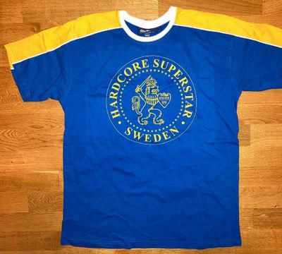 Hardcore Superstar T-Shirt Yellow and Blue