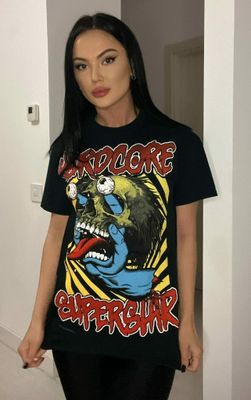 Hardcore Superstar T-Shirt Blå hand