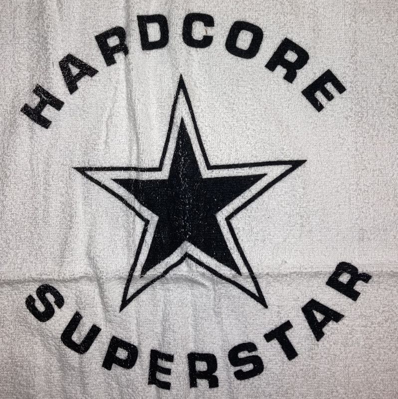 Hardcore superstar " Towel Logo " White