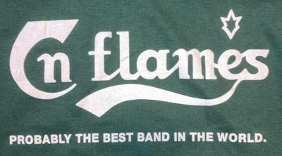 In flames "Probably the best band in the world"