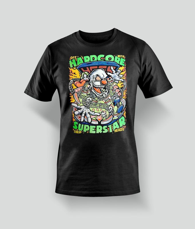 Hardcore Superstar T-Shirt Off with their heads