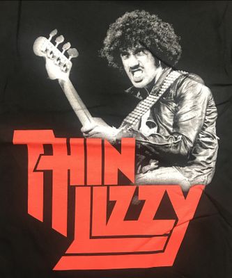 Thin Lizzy T-Shirt Phil Lynnot Live