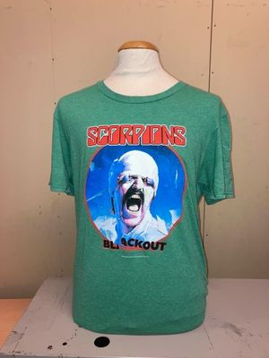 Scorpions Grön T-Shirt Blackout