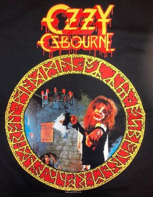 Ozzy Ozbourne T-Shirt Diary of a mad man Tour 1982