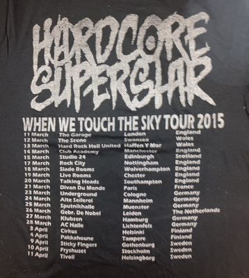 Hardcore Superstar " Party ain´t over, til i say so " (Skeleton) Tourdates 2011