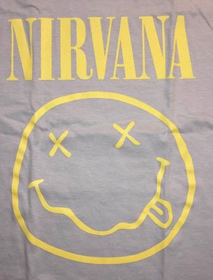 Nirvana T-Shirt Smiley face