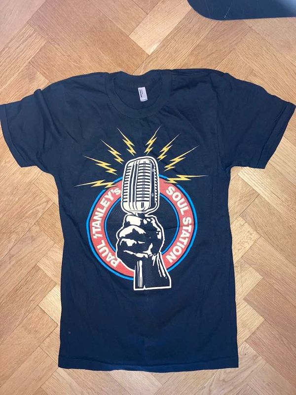 Paul Stanley´s Soul Station Svart T-Shirt