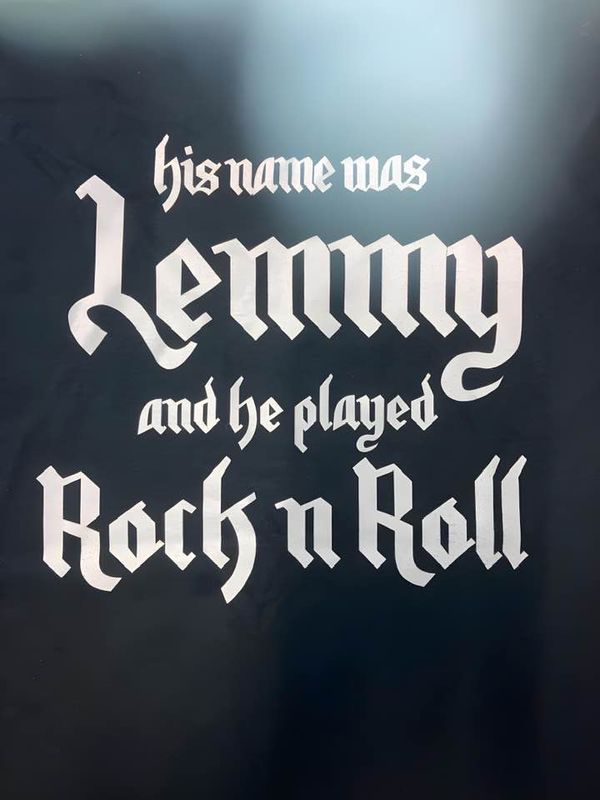 Lemmy T-Shirt He played rock n roll