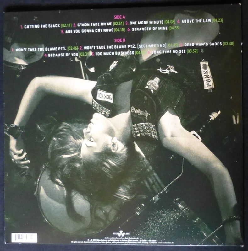Hardcore Superstar LP Svartvinyl "C'mon Take On Me. Med hyper sticker