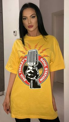 Paul Stanley´s Soul Station Gul T-Shirt Logo