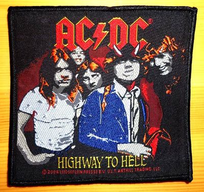 AC/DC Patch "Highway to hell"