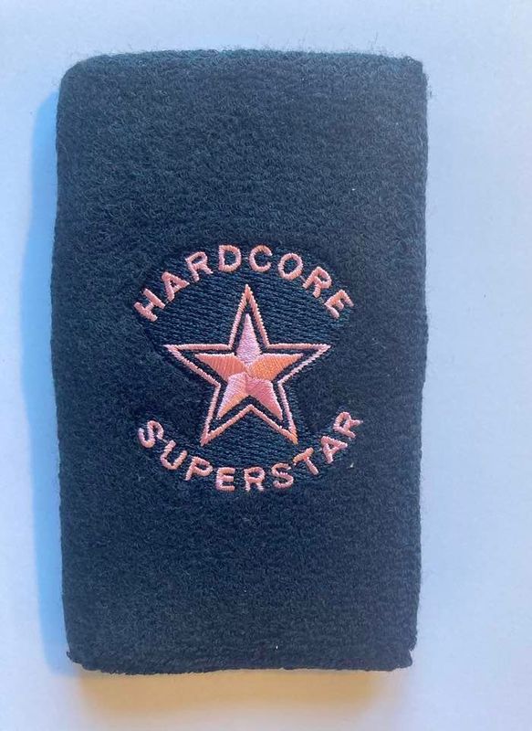 Hardcore Superstar Svettband Blå brodyr