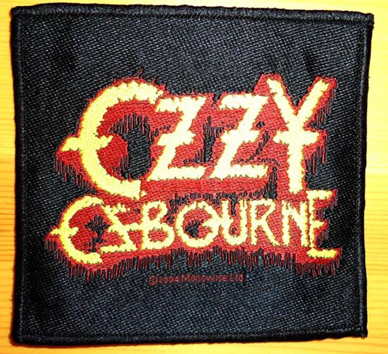 Ozzy Osbourne Patch "Logo"