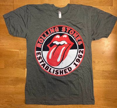 Rolling Stones "Est:62" black