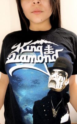 King Diamond T-Shirt Moon