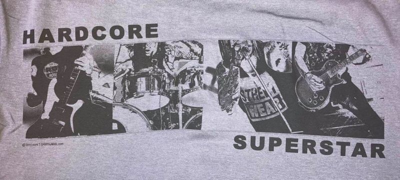 Hardcore Superstar Grå T-Shirt Tour T-shirt 2013